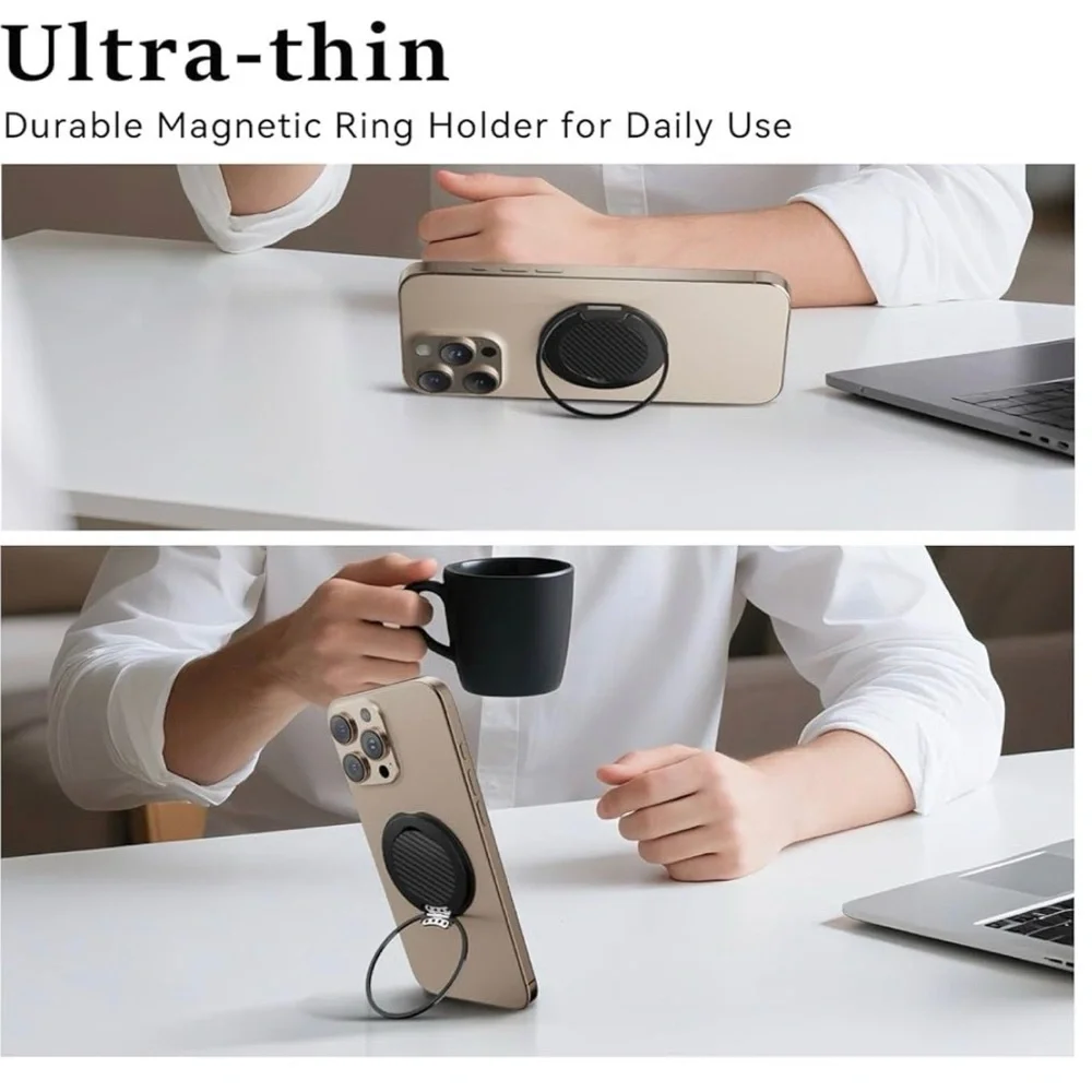 Miracle Black Magnetic Phone Case Holder